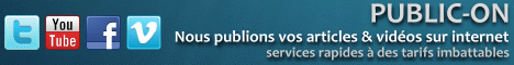 Nous publions vos articles et vidéos sur internet