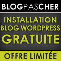 Créer un blog WordPress Pas cher