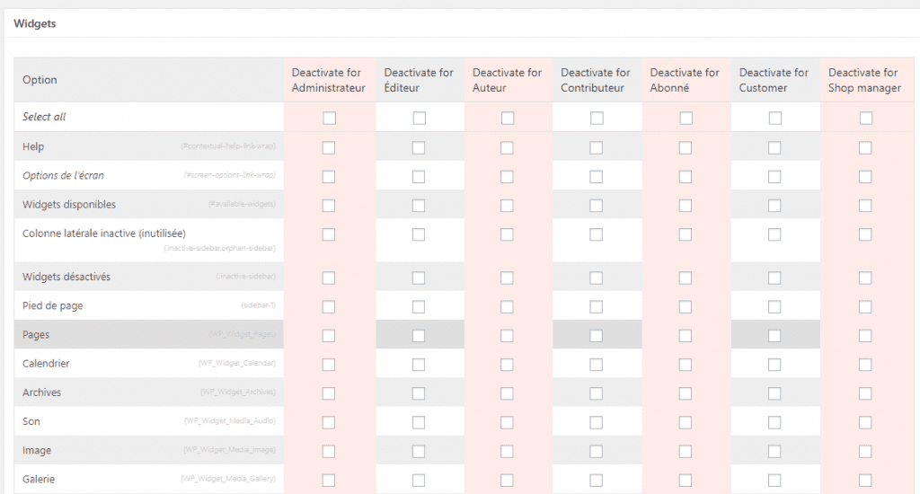 comment masquer elements inutiles tableau bord wordpress 11 comment masquer elements inutiles tableau bord wordpress 11