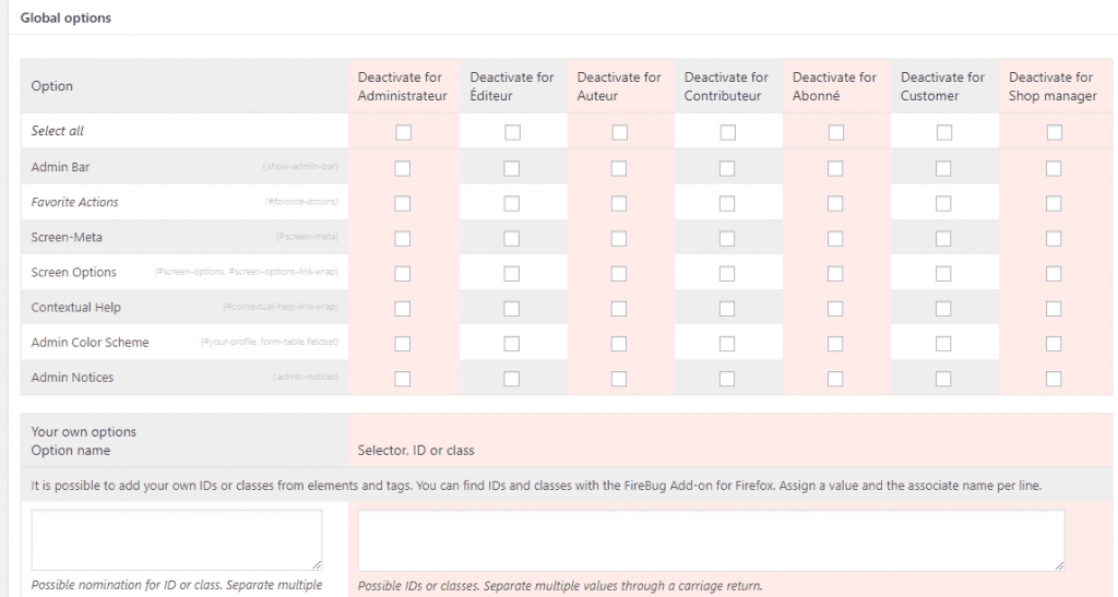 comment masquer elements inutiles tableau bord wordpress 7 comment masquer elements inutiles tableau bord wordpress 7