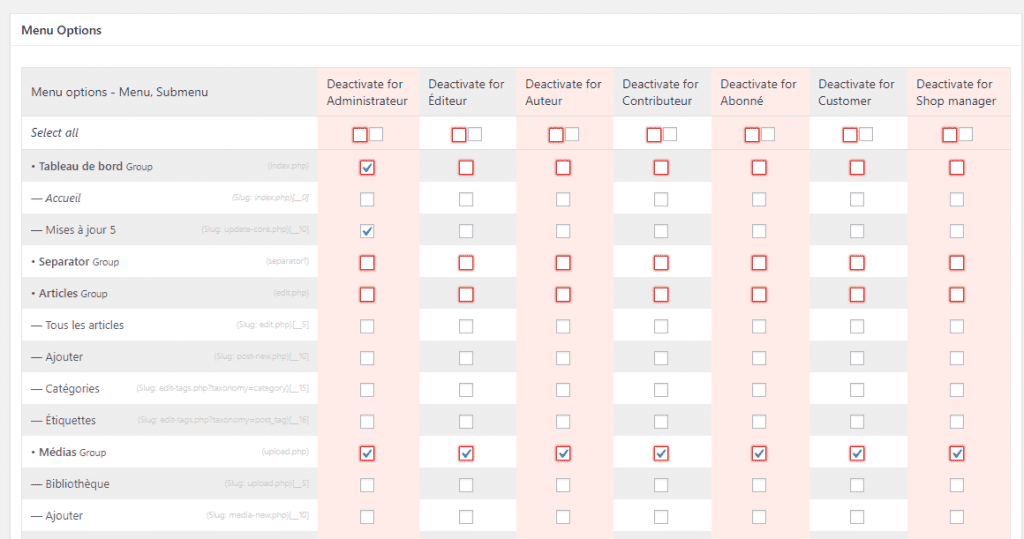 comment masquer elements inutiles tableau bord wordpress 9 comment masquer elements inutiles tableau bord wordpress 9