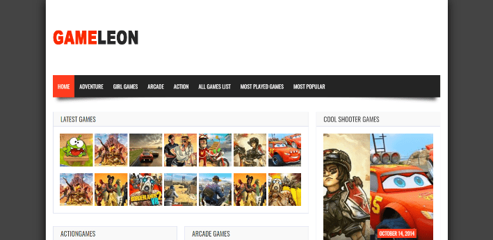 Gameleon theme wordpress arcade news magazine