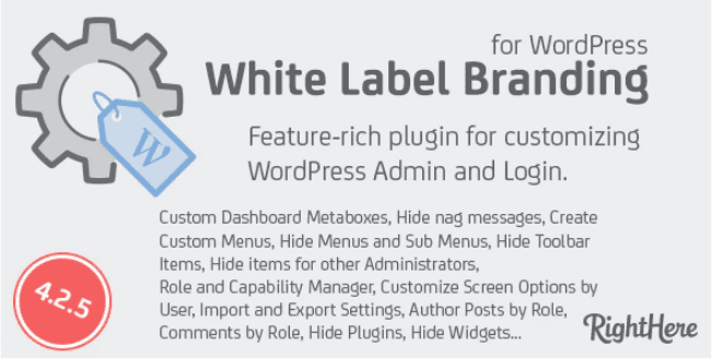 White Label Branding for WordPress plugin WordPress