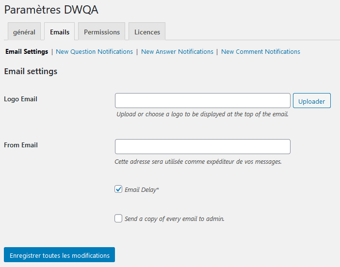 comment creer site web question reponse wordpress blogpascher notification comment creer site web question reponse wordpress blogpascher notification