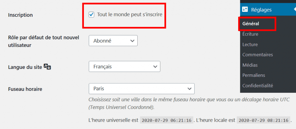 comment creer site web question reponse wordpress blogpascher reglages comment creer site web question reponse wordpress blogpascher reglages