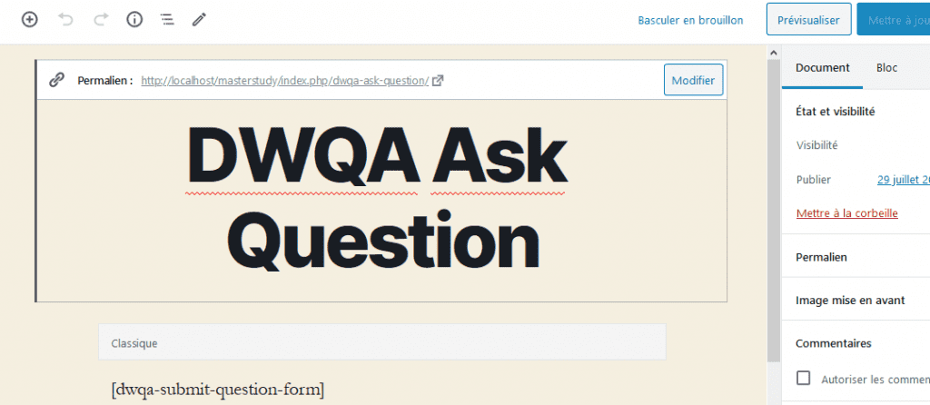 comment creer site web question reponse wordpress blogpascher titre comment creer site web question reponse wordpress blogpascher titre