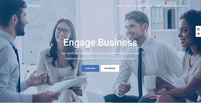 Engage business theme wordpress