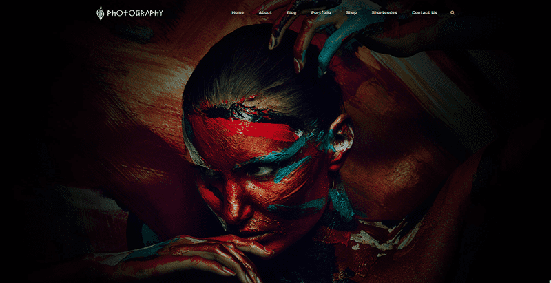 Fullscreen artists themes wordpress creer site web art