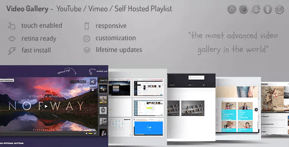 Video gallery plugin wordpress portfolio