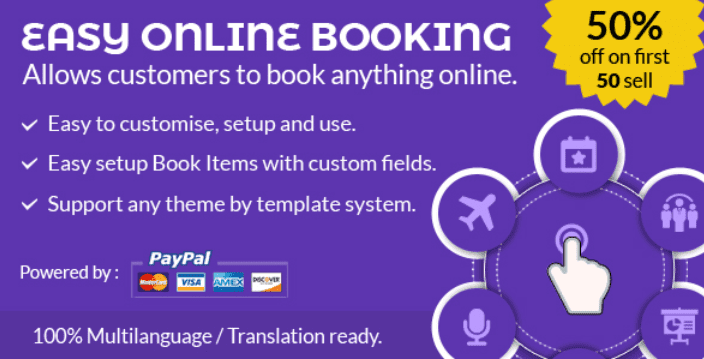 Easy online booking