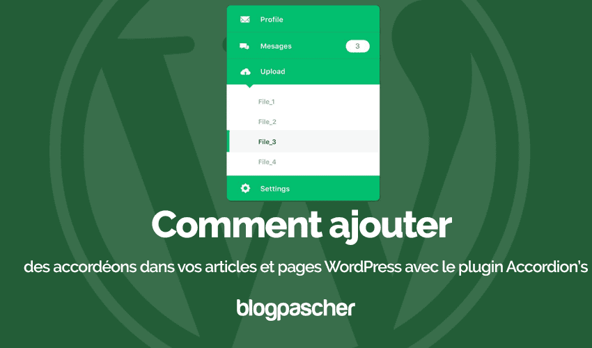 Comment ajouter des accordéons dans vos articles et pages WordPress avec le plugin Accordion’s