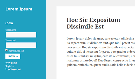 Wie ein Anmeldeformular auf Wordpress hinzufügen