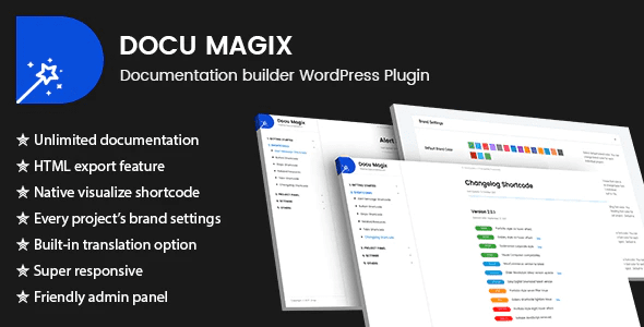 Docu magix Comment créer une documentation pour vos produits sur WordPress
