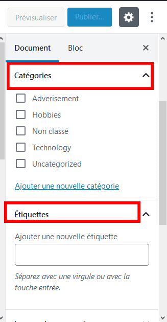 الفئات مقابل العلامات SEO Best Practices WordPress content blogpascher الفئات مقابل العلامات SEO Best Practices WordPress content blogpascher