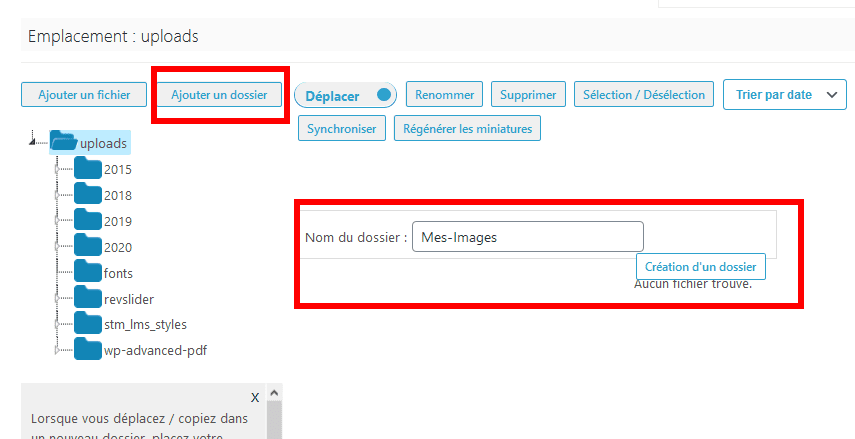 Comment organiser fichiers wordpress dossiers bibliothèque médias blogpascher 2 Comment organiser fichiers wordpress dossiers bibliothèque médias blogpascher 2