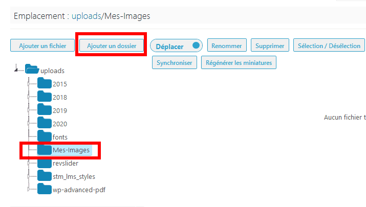 Comment organiser fichiers wordpress dossiers bibliothèque médias blogpascher 3 Comment organiser fichiers wordpress dossiers bibliothèque médias blogpascher 3