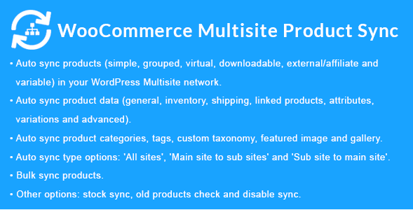 WooCommerce Multisite Product Sync WooCommerce Multisite Product Sync