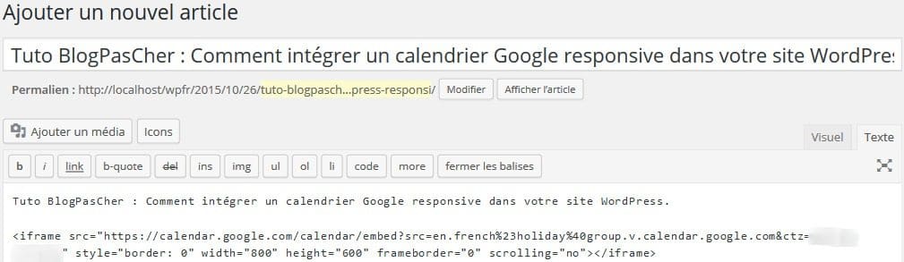 code incrustation calendrier code-incrustation-calendrier