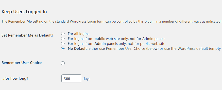 plugin-remember-me-configuration » BlogPasCher rendre les connexions automatiques persistantes sur WordPress