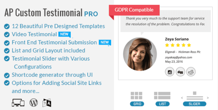 Ap custom testimonial pro plugin to showcase user google places testimonials for wordpress Ap custom testimonial pro plugin to showcase user google places testimonials for wordpress