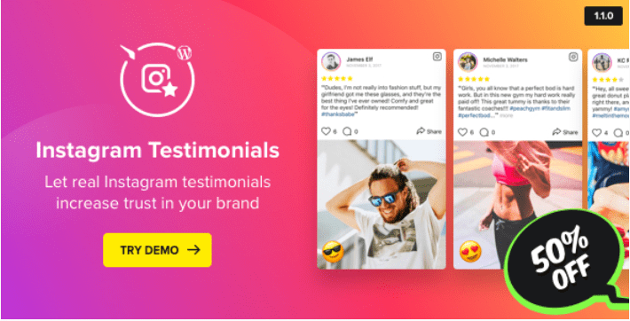 Instagram Testimonials Plugin for WordPress Instagram Testimonials Plugin for WordPress