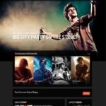 vocal un theme wordpress pour artiste et musicien blogpascher 6
