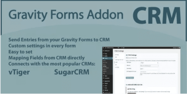Gravity forms crm addon Gravity forms crm addon