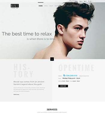 Bleute un theme wordpress pour creer un site web de salons de beaute et de coiffure blogpascher 6 » BlogPasCher Bleute un theme wordpress pour creer un site web de salons de beaute et de coiffure blogpascher 6