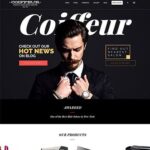 Coiffeur un theme wordpress pour creer un site web de salon de coiffure blogpascher 6