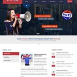 Election un theme wordpress pour site web de parti politique blogpascher 6