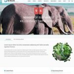Gaea un theme wordpress pour ong ou associations caritatives blogpascher 6