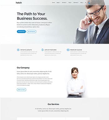 Hatch un theme wordpress pour creer un site web pour start up blogpascher 6 » BlogPasCher Hatch un theme wordpress pour creer un site web pour start up blogpascher 6