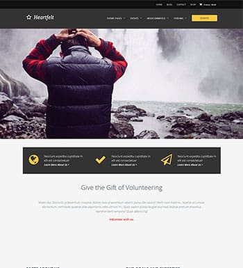 Heartfelt un theme wordpress pour associations caritatives blogpascher 6 » BlogPasCher Heartfelt un theme wordpress pour associations caritatives blogpascher 6