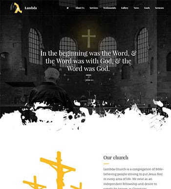 Lambda un theme wordpress pour un site deglise blogpascher 6 » BlogPasCher Lambda un theme wordpress pour un site deglise blogpascher 6