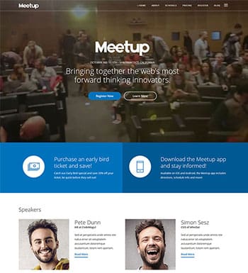 Meetup un theme wordpress pour un site web devenement blogpascher 6 » BlogPasCher Meetup un theme wordpress pour un site web devenement blogpascher 6