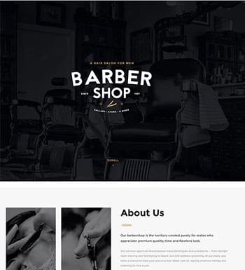 Saloon un theme wordpress pour creer un site web de salon de coiffure blogpascher 6 » BlogPasCher Saloon un theme wordpress pour creer un site web de salon de coiffure blogpascher 6