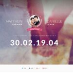 Xoxo un theme wordpress pour creer un site web de mariage blogpascher 6