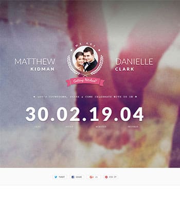 Xoxo un theme wordpress pour creer un site web de mariage blogpascher 6 » BlogPasCher Xoxo un theme wordpress pour creer un site web de mariage blogpascher 6