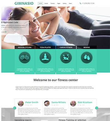 Gimnasio un thème wordpress pour site web de gymnase blogpascher 6 » BlogPasCher Gimnasio un thème wordpress pour site web de gymnase blogpascher 6