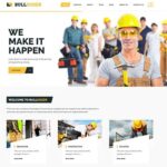 Buldozer un theme wordpress pour entreprise de construction blogpascher 6