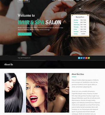 Hair care un theme wordpress pour salon de beaute et spa blogpascher 6 » BlogPasCher Hair care un theme wordpress pour salon de beaute et spa blogpascher 6