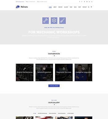 Helmets un theme wordpress pour site de mecanicien blogpascher 6 » BlogPasCher Helmets un theme wordpress pour site de mecanicien blogpascher 6