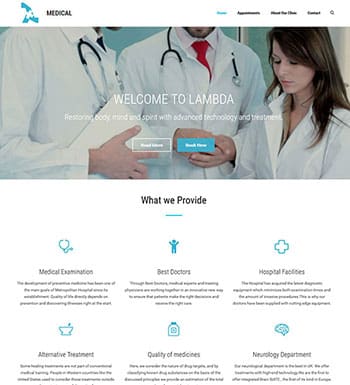 Lambda un theme wordpress pour site web dhopital blogpascher 6 » BlogPasCher Lambda un theme wordpress pour site web dhopital blogpascher 6