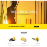 Massive dynamic un theme wordpress pour entreprise de construction blogpascher 6