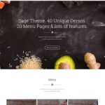 Sage un theme wordpress pour site web de restaurant blogpascher 6