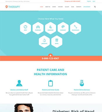 Therapy un theme wordpress pour hopital clinique dispensaire blogpascher 6 » BlogPasCher Therapy un theme wordpress pour hopital clinique dispensaire blogpascher 6