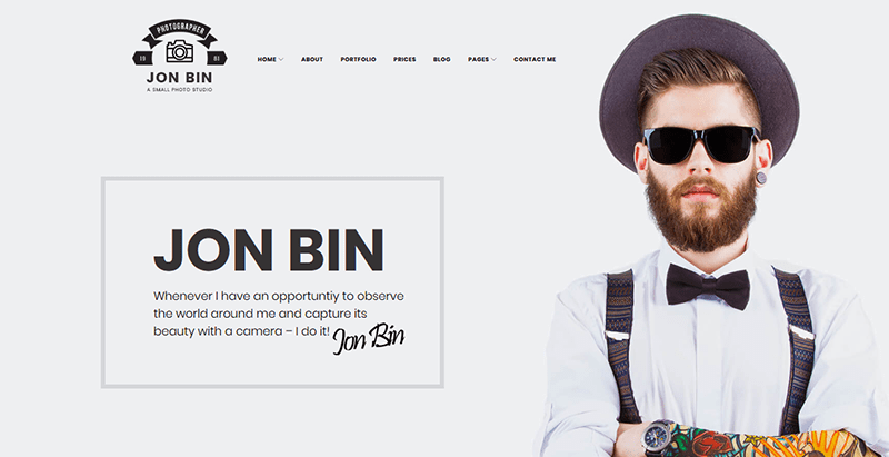 Jon bin theme wordpress freelance Jon bin theme wordpress freelance
