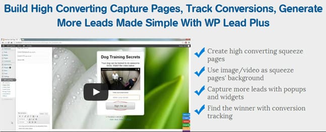 Wp lead plus plugin wordpress pour page daccueil WP-Lead-plus-plugin WordPress pour page d'accueil
