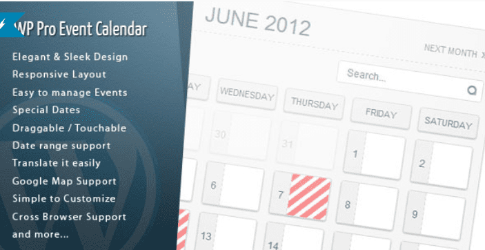 Wordpress pro event calendar Wordpress pro event calendar