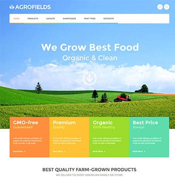 Agrofields un theme wordpress pour site web dagriculture blogpascher 6 » BlogPasCher Agrofields un theme wordpress pour site web dagriculture blogpascher 6